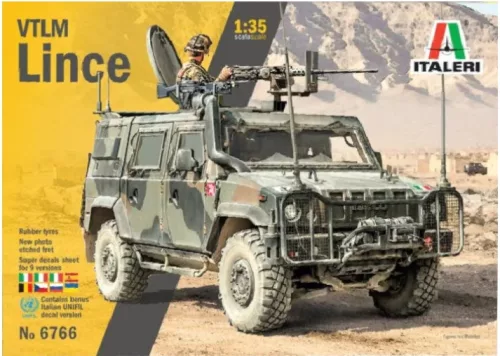 Italeri 6766 VTLM Lince (1/35) harcjármű makett