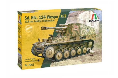 Italeri 7061 Sd.Kfz.124  Wespe 10.5 cm. (1/72)