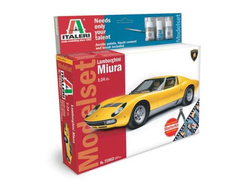 Italeri 72002 1:24  Lamborghini Miura (1/24)