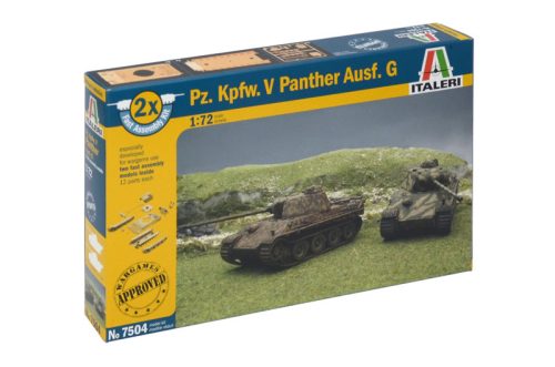 Italeri 7504 Pz. Kpfw. V Panther Ausf. G (1/72)