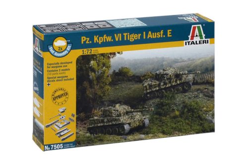 Italeri 7505 Pz. Kpfw. VI Tiger I Ausf. E (1/72)