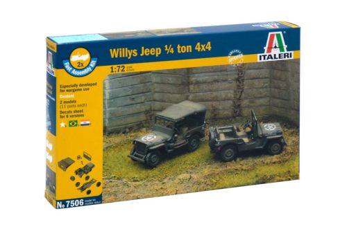 Italeri 7506 Willys Jeep 1 ton 4x4 (1/72)