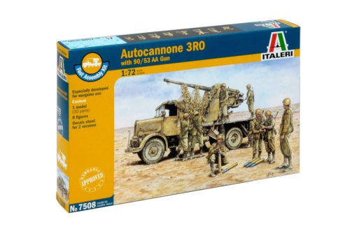 Italeri 7508 Autocann. 3RO with 90/53 AA gun (1/72)