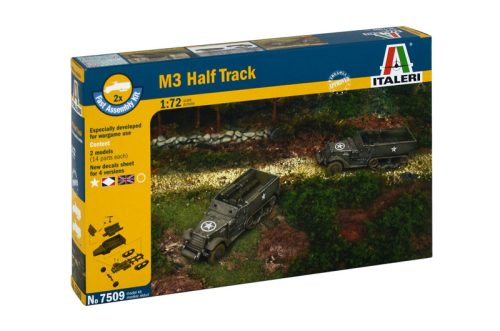 Italeri 7509 M3 Half Track (1/72)