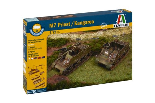 Italeri 7513 M7 Priest / Kangaroo (1/72)