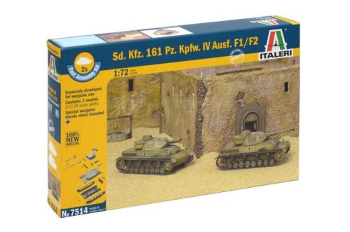 Italeri 7514 Sd. Kfz. 161 Pz. Kpfw. IV F1-F2 (1/72)