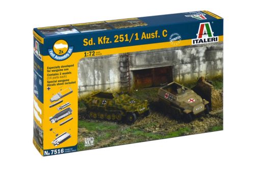 Italeri 7516 Sd. Kfz. 251/1 Ausf. C (1/72)