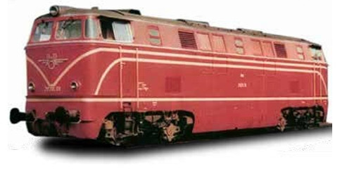 Jägerndorfer JC20220 Dízelmozdony Rh 2020.01, vérnarancs, ÖBB logo, ÖBB (E4) (H0)