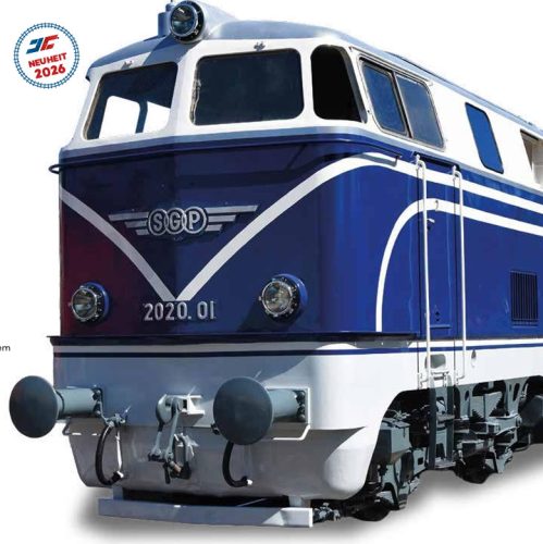 Jägerndorfer JC20232 Dízelmozdony Rh 2020.01, SGP logo, ÖBB (E3) (H0) - Sound