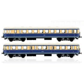   Jägerndorfer JC23400 Dízel motorvonat pótkocsi-pár, 7758.12/7759.15 BBÖ (E2-3) (H0) - High End Edition