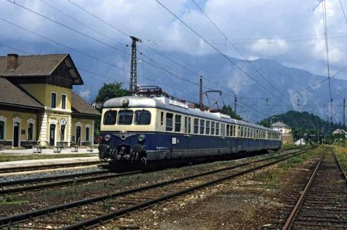 Jägerndorfer JC40302 Villamos motorvonat Rh 4130.01, 4-részes Transalpin, Ursprunglackierung, ÖBB (E3) (H0) - Sound