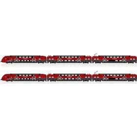   Jägerndorfer JC46100 Villamos motorvonat Rh 4706 KISS, 6-részes ÖBB Railjet, ÖBB (E6) (H0)