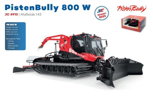 Jägerndorfer JC4910 PistenBully 800 W (1:43)