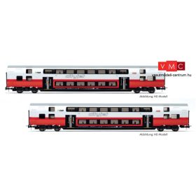   Jägerndorfer JC60020 Emeletes személykocsi-pár, négytengelyes Cityjet, ÖBB (E6) (N)