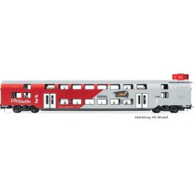   Jägerndorfer JC60120 Emeletes személykocsi-pár, négytengelyes Wiesel, ÖBB (E5) (N)