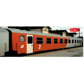   Jägerndorfer JC60230 Személykocsi-pár, négytengelyes lange Schlieren, City Shuttle, 2. osztály, ÖBB logóval, ÖBB (E5) (N)