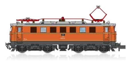 Jägerndorfer JC60600_3 Villanymozdony Rh 1041.18, vérnarancs, ÖBB (E4) (N)