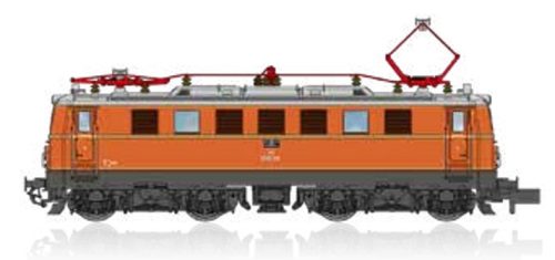 Jägerndorfer JC60602_2 Villanymozdony Rh 1041.04, vérnarancs, ÖBB (E3-4) (N) - Sound