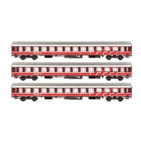   Jägerndorfer JC61403 Fekvőhelyes személykocsi-készlet, 3-részes UIC-X, RoLa, ÖBB (E4) (N)