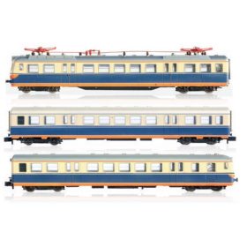   Jägerndorfer JC73040 Villamos motorvonat Rh 4030 210, 3-egységes, kék/bézs/narancs, ÖBB (E3) (N)