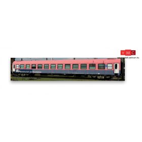   Jägerndorfer JC90007 Személykocsi, négytengelyes UIC-X ex 2. osztály, Gewerkschaft der Eisenbahner, ÖBB (E6) (H0)