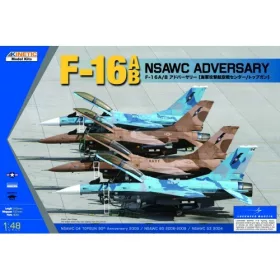   KINETIC 48004 Lockheed Martin F-16A/B NSAWC Adversary repülőgép makett 1/48