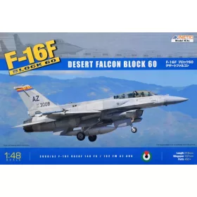   KINETIC 48008 Lockheed Martin F-16F Block 60 repülőgép makett 1/48