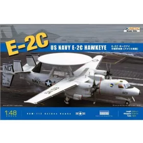   KINETIC 48013 Grumman E-2C USN (4 Blades) repülőgép makett 1/48