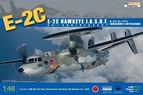 KINETIC 48014 Grumman E-2C JASDF repülőgép makett 1/48