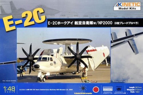 KINETIC 48014A Grumman E-2C JASDF repülőgép makett 1/48