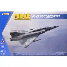   KINETIC 48054 MIRAGE IIIBE/D/DS - IIIBE/D/DE/DS/D2Z repülőgép makett 1/48