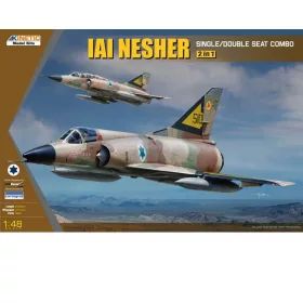   KINETIC 48056 IAI Nesher (single or twin seat) repülőgép makett 1/48