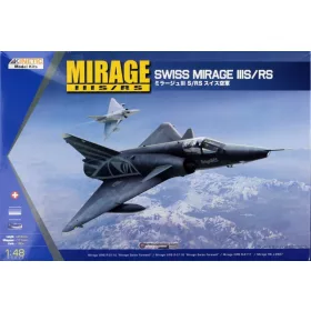   KINETIC 48058 DASSAULT SWISS MIRAGE IIIS/RS repülőgép makett 1/48