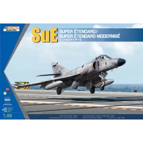   KINETIC 48061 SuE Super Étendard / Super Étendard Modernisé repülőgép makett 1/48