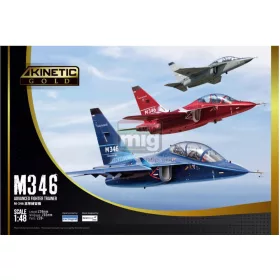   KINETIC 48063 Alenia M-346 Advanced Fighter Trainer repülőgép makett 1/48