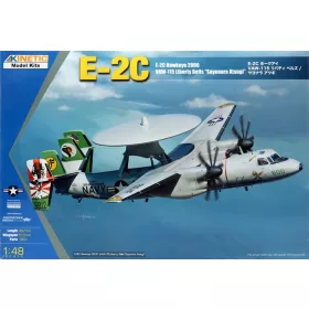 KINETIC 48066 E-2C Hawkeye 2000 VAW-115 Liberty Bells Sayonara Atsugi repülőgép makett 1/48