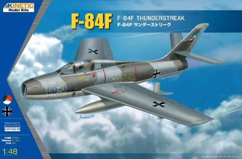 KINETIC 48068 Republic F-84F Thunderstreak repülőgép makett 1/48