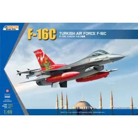   KINETIC 48069 General Dynamics F-16C Turkish Air Force repülőgép makett 1/48