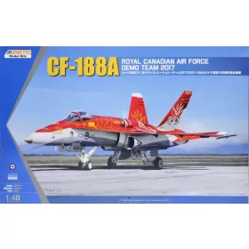   KINETIC 48070 CF-188A Royal Canadian Air Force Demo Team 2017 repülőgép makett 1/48
