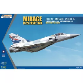   KINETIC 48071 ROCAF MIRAGE 2000-5 C/ D 2 IN 1 repülőgép makett 1/48