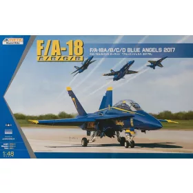   KINETIC 48073 F/A-18A/B/C/D Blue Angels 2017 repülőgép makett 1/48
