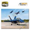KINETIC 48073 F/A-18A/B/C/D Blue Angels 2017 repülőgép makett 1/48