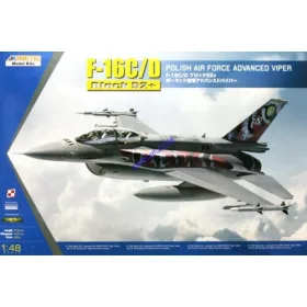   KINETIC 48076 F-16C/D Block 52+ Polish Air Force Advanced Viper repülőgép makett 1/48