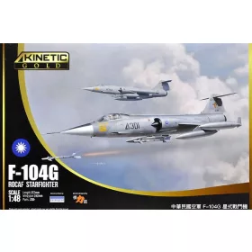   KINETIC 48077 F-104G ROCAF Starfighter repülőgép makett 1/48