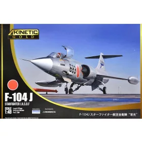   KINETIC 48080 F-104J Starfighter J.A.S.D.F repülőgép makett 1/48