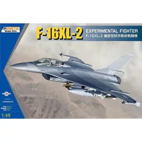   KINETIC 48086 F-16XL-2 Experimental Fighter repülőgép makett 1/48