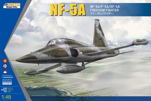 KINETIC 48110 NF-5A/F-5A/SF-5A Freedom Fighter repülőgép makett 1/48