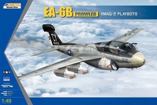 KINETIC 48112 EA-6B Prowler VMAQ-2 Playboys repülőgép makett 1/48