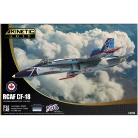   KINETIC 48150 CF-188A RCAF Centennial Demo Team 2024 repülőgép makett 1/48