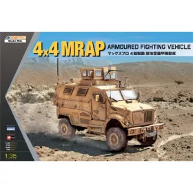   KINETIC 61011 4x4 MRAP ARMOURED FIGHTING VEHICLE 1/35 harcjármű makett